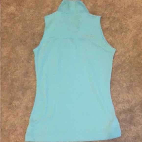 Blue sleeveless tank - Picture 3 of 4
